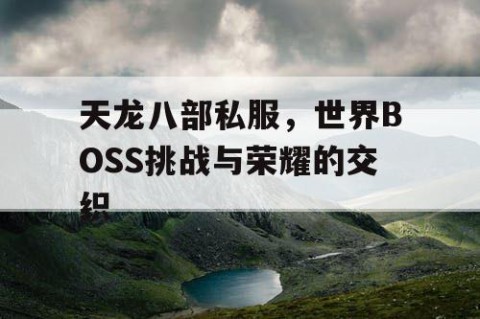 天龙八部私服，世界BOSS挑战与荣耀的交织