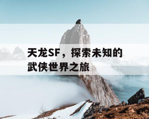 天龙SF，探索未知的武侠世界之旅