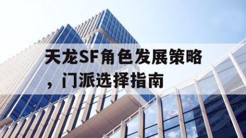 天龙SF角色发展策略，门派选择指南