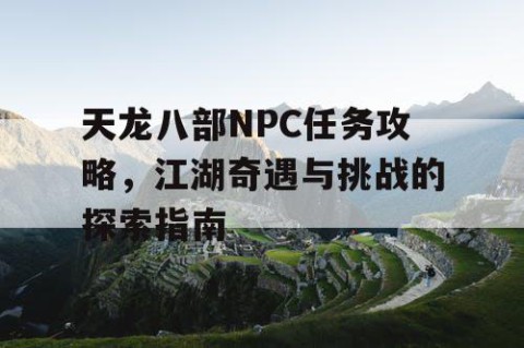 天龙八部NPC任务攻略，江湖奇遇与挑战的探索指南