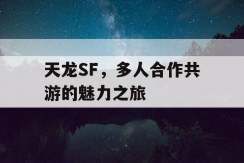 天龙SF，多人合作共游的魅力之旅