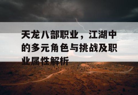 天龙八部职业，江湖中的多元角色与挑战及职业属性解析