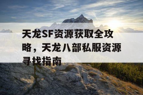 天龙SF资源获取全攻略，天龙八部私服资源寻找指南