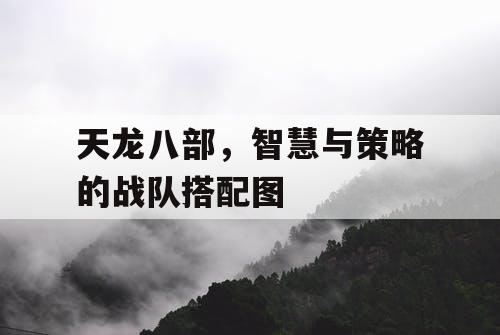 天龙八部，智慧与策略的战队搭配图