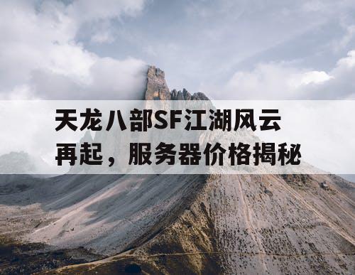 天龙八部SF江湖风云再起，服务器价格揭秘