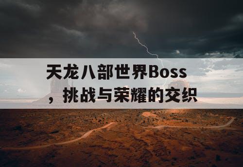 天龙八部世界Boss，挑战与荣耀的交织