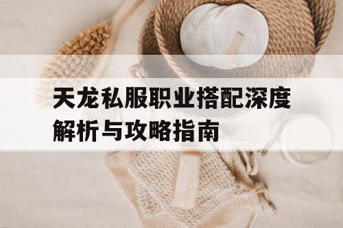 天龙私服职业搭配深度解析与攻略指南