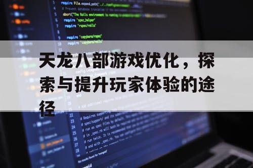 天龙八部游戏优化，探索与提升玩家体验的途径