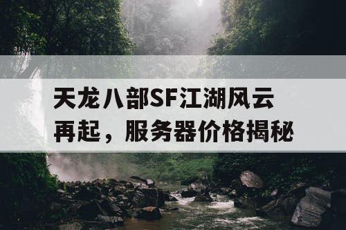 天龙八部SF江湖风云再起，服务器价格揭秘